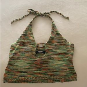 JADED LONDON Knit halter top